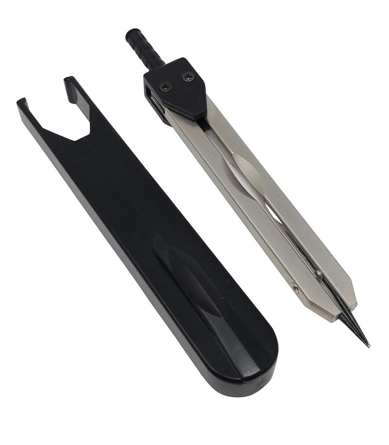 LDCREEE Electrocardiogram Caliper Black Calipers Electrocardiogram Divider for Nursing (Black) - Image 3
